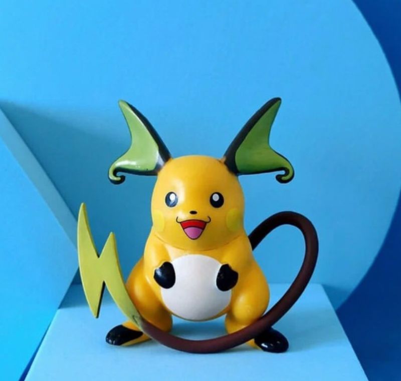 Cartoon movie Pokemon Pichu, Pikachu, & Raichu Action Figure KT (ZS222-84)