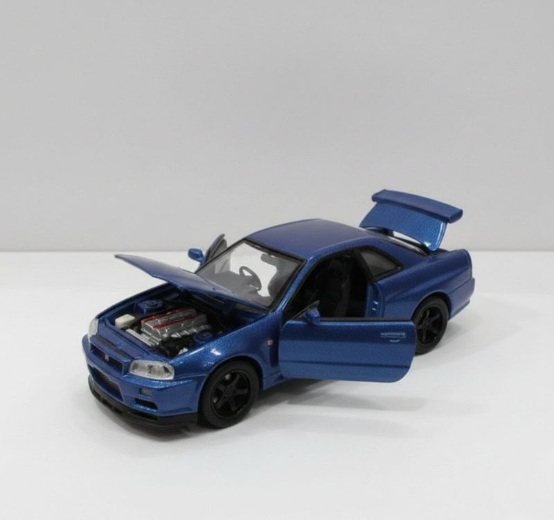 1/32 Brian's Nissan Skyline GTR R32 diecast KT 1901-420