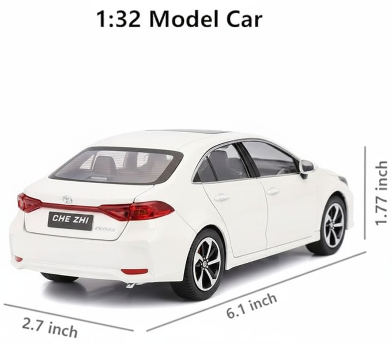 1:32scale die-cast Toyota Corolla Gift Toy for kids (CZ40A)