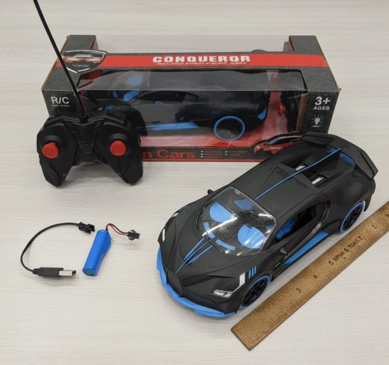 Big remote control Bugatti Divo model car 10 inches long with very high speed performance (688-223B)