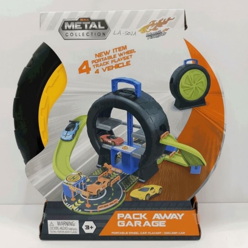 Car Garage Track playset Portable (LA-5024)