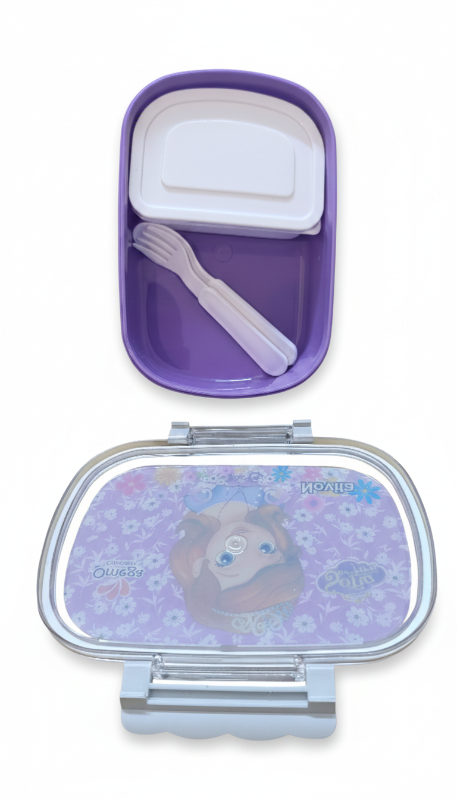 Lunch Box Disney Sofia the First themed Novita Omega brand high quality plastic