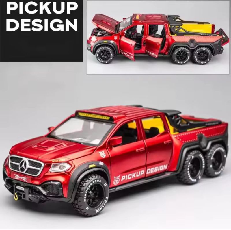 1:24 scale Mercedes-Benz X-Class Diecast car model toy (M306)