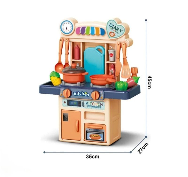 Big Spraying Kitchen toy set (353-17D)