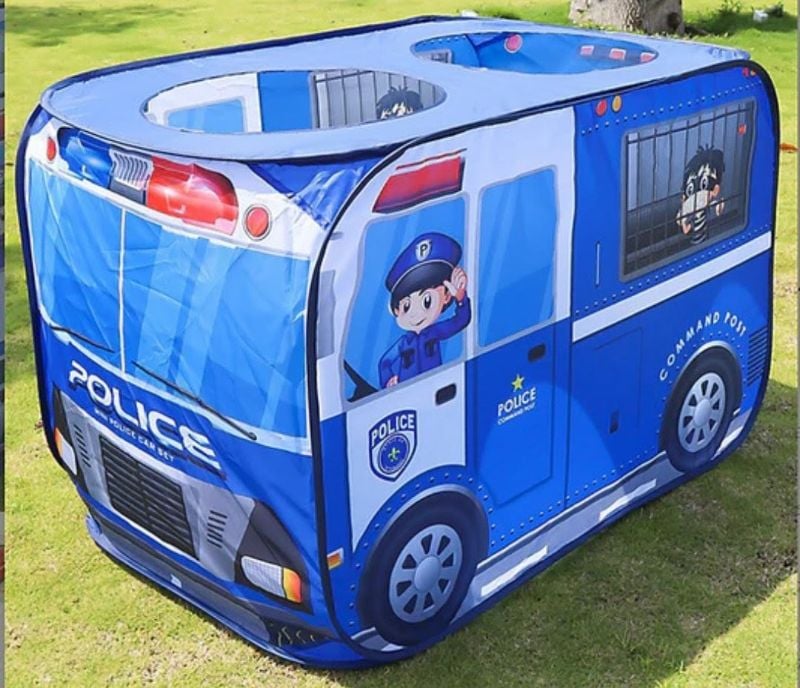Police car pop-up tent, designed for children's play (TY862D)