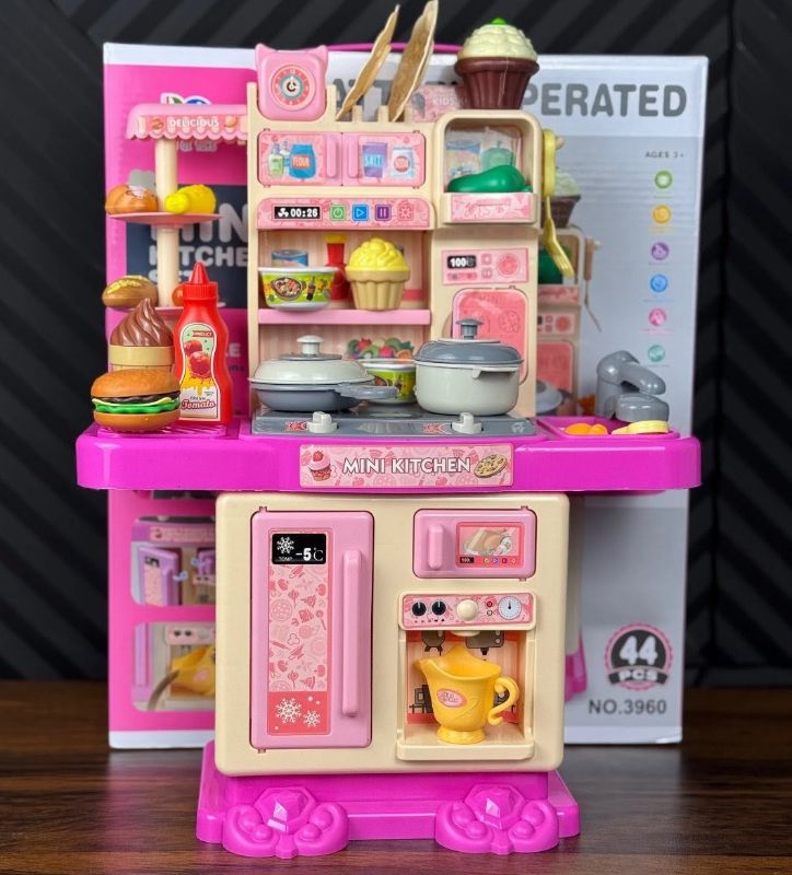 Mini Kitchen Set Battery operated Best Gift set (3960)