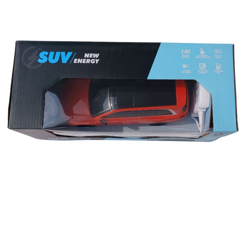 1:18 2.4G RC New Energy Suv AITO M9 model car with Charging station Auto parking and powerful battery (655-48)