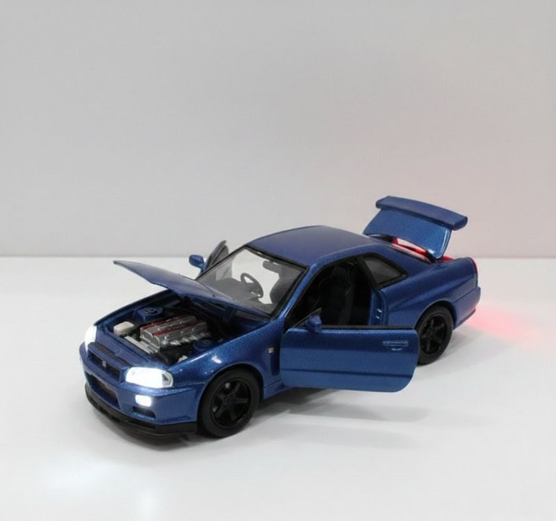 1/32 Brian's Nissan Skyline GTR R32 diecast KT 1901-420