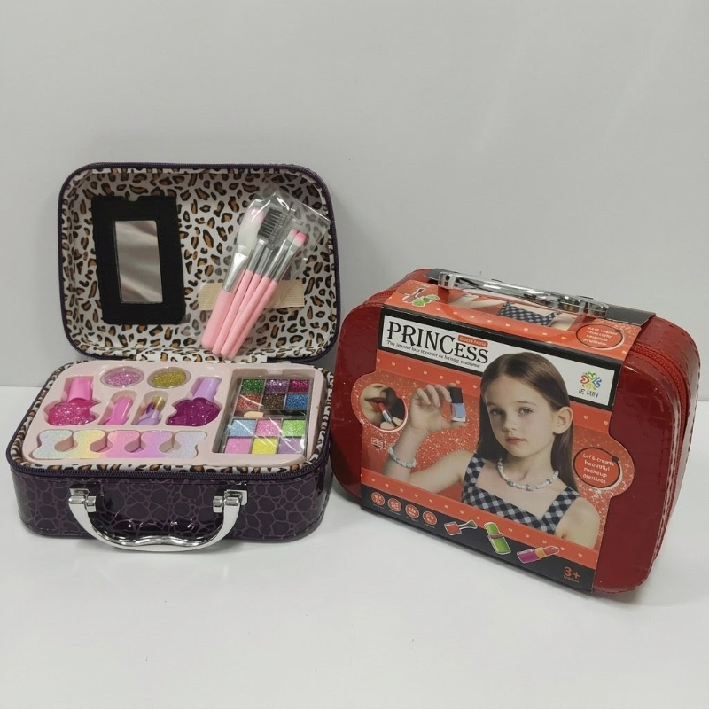 Princess Girls Mekeup Set with Zip Bag Portable High quality nontoxic for children KT (661-4)