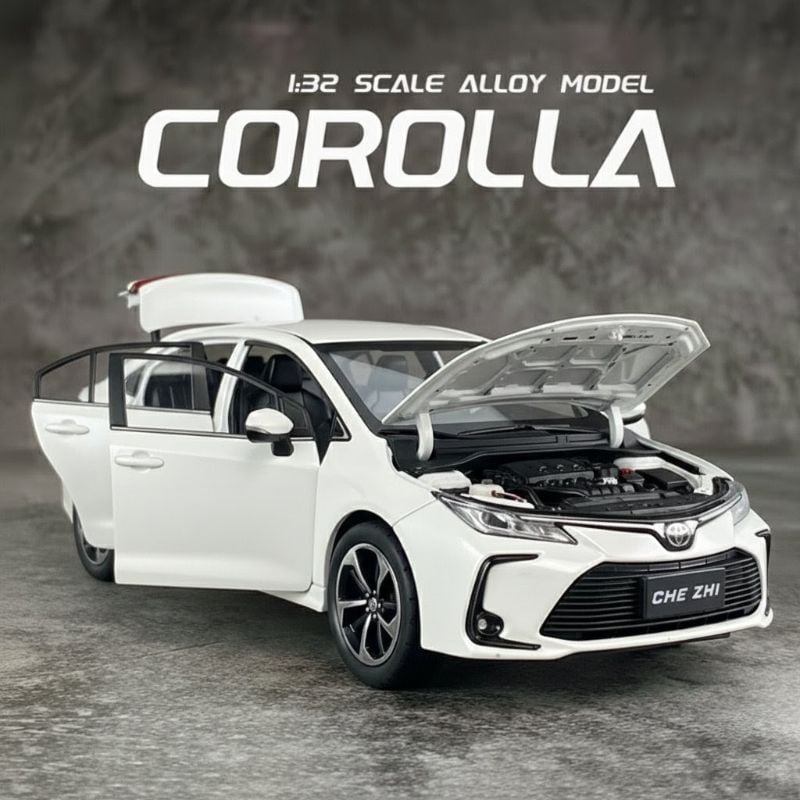 1:32scale die-cast Toyota Corolla Gift Toy for kids (CZ40A)