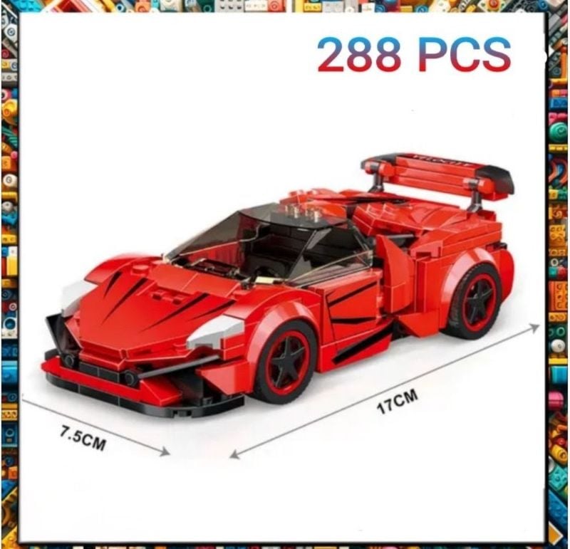 Racing Car building Block Brick Set best for learning (50022)