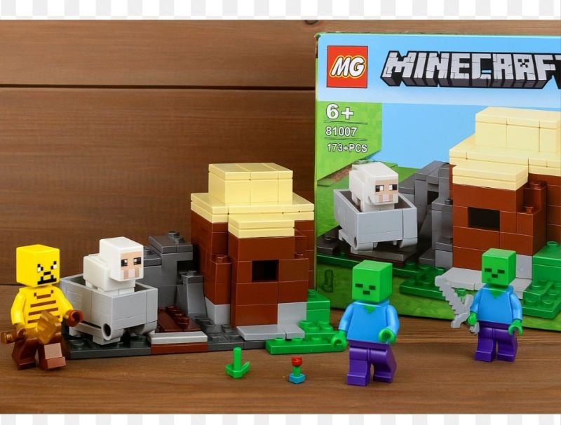 Minecraft Beekeeper and Zombie building block set 173 pcs Compatible with all bricks, Legos make different characters