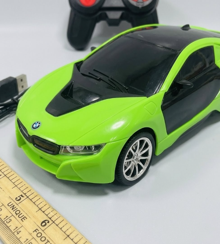 Trending BMW RC 3D Light Rechargeable Remote Control car Fast speed high quality KT (6328SCH)