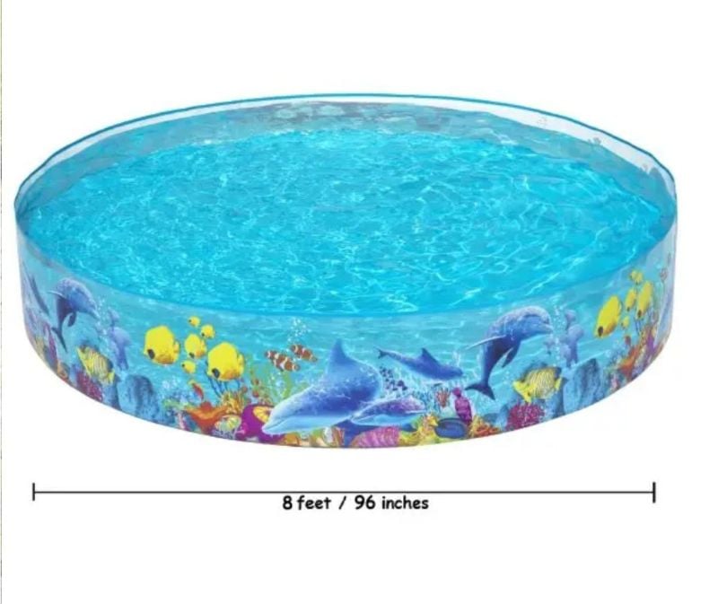 Big Sea Characters Bestway Fill & Fun Swimming Pool For Family TM (55031)