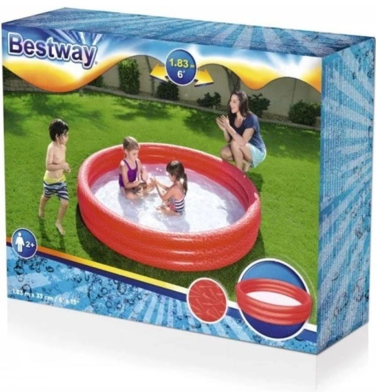 3Ring Big Swimming Pool Upto 4 kids Space Beastway Pool for Family TM(51027)