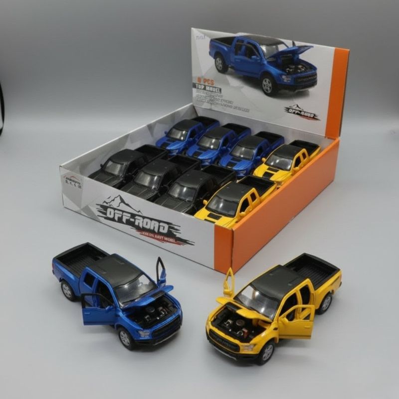 1:32 Ford F-150 Raptor pickup truck diecast toy car (32128)