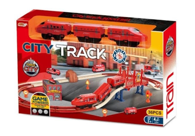 Train City Track Rechargeable playset (4161B)