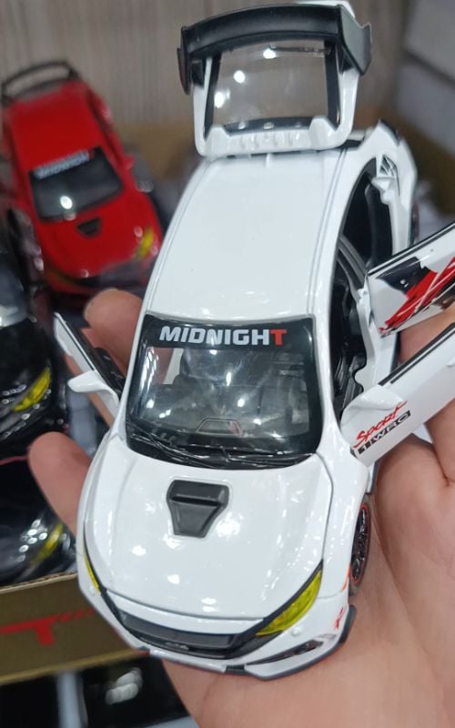 1:32 Honda Civic Diecast Model car open doors sound light for kids (HONDA TYPER)
