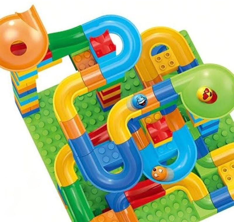 Track Marble Run Building Blocks 344pcs for Boys Girls (065)