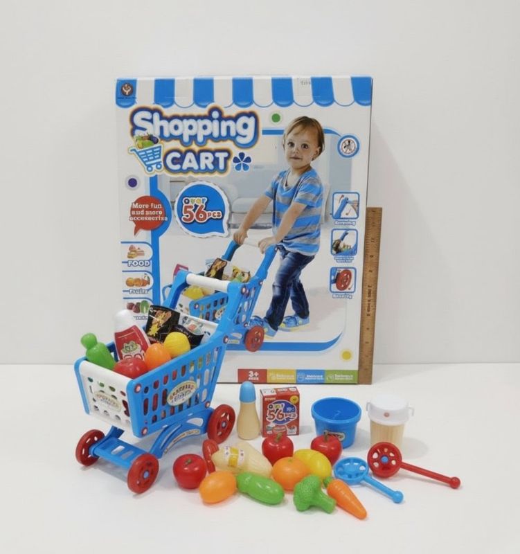 Shopping Cart Playset 56 pcs (922-09/10)