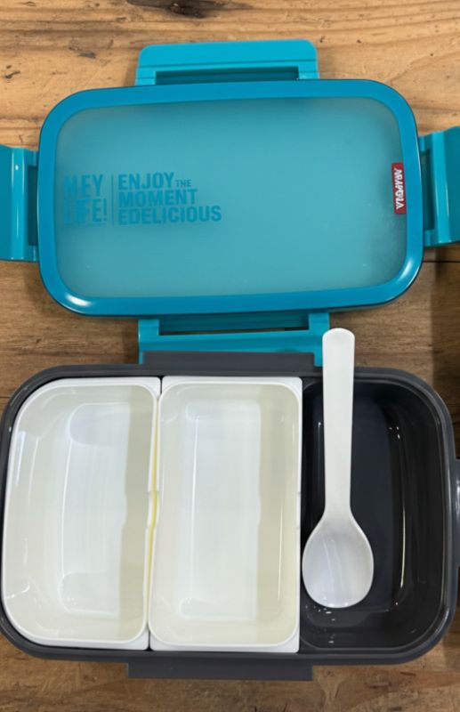 2in1 Big Lunch Box with Bottle Plastic high quality (A357A)