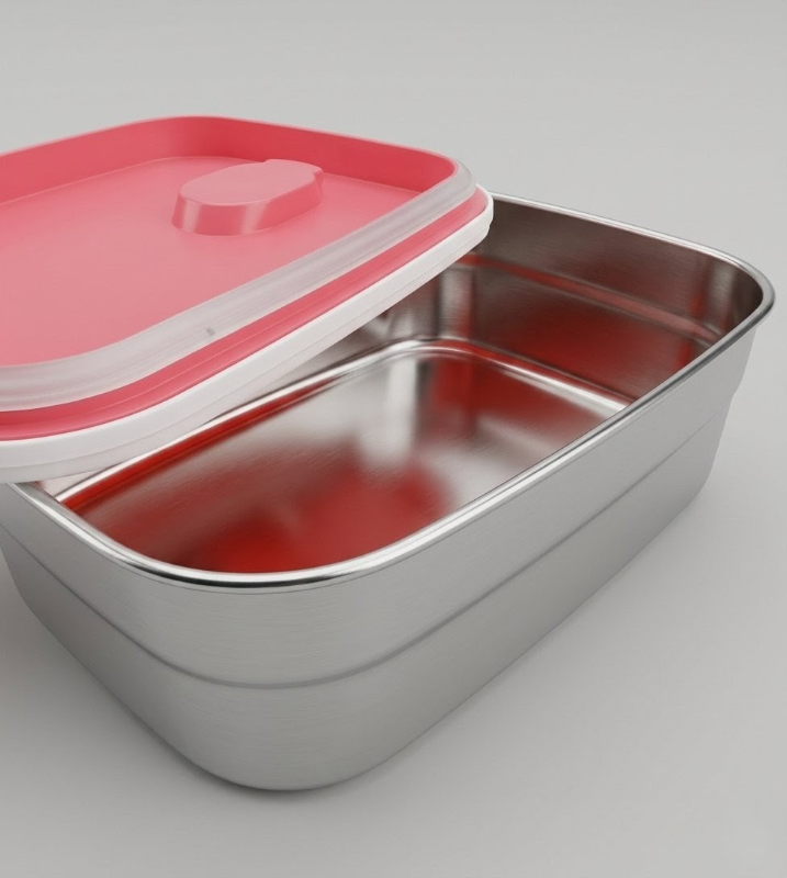Eco Friendly Stainless Steel Lunch box 1100ML Air Tight High quality Food Grade