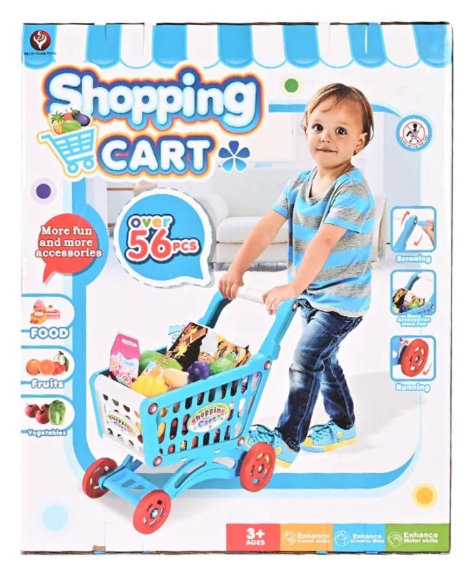 Shopping Cart Playset 56 pcs (922-09/10)