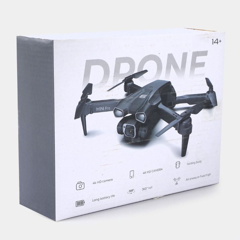 Drone 4K Professional HD -Dual Camera Drone Mini Folding with Remote Control Aircraft RC Helicopter Quadcopter Uav KT (H66)