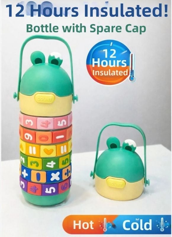 Mathematic & Numbers Copo De Vacuo 430 ML Water Bottle (30031)