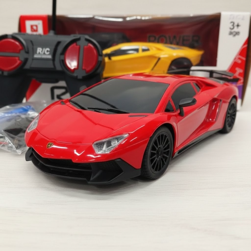 1:24 RC Racing Drift Lamborghini Aventador SV Coupe Rechargeable Light sound (525P-4)