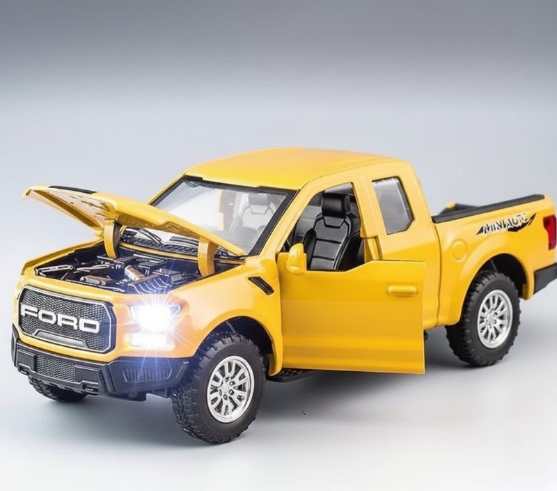 1:32 Ford F-150 Raptor pickup truck diecast toy car (32128)