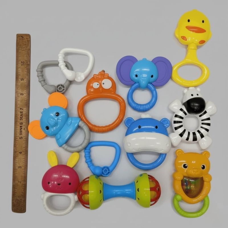 Baby rattle & teether set New born babies (K225D498)