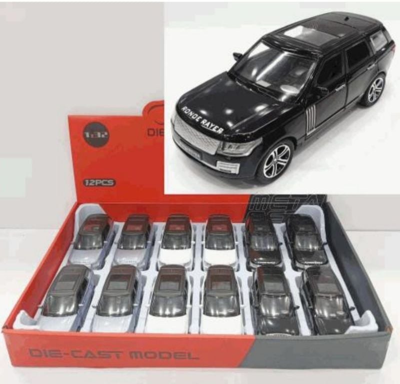 1:32 scale Range Rover Diecast model car sound light open all doors (SR3208A)