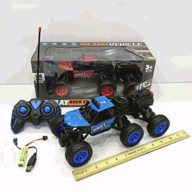 1:18 Metal Rock crawler off road remote control vehicle smoke Features (299A)