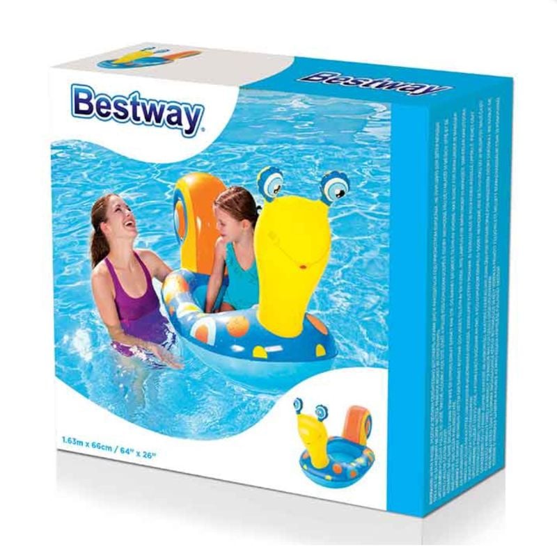 Imported Bestway Inflatable Snail Pool Float For Kids In Swimming Pool