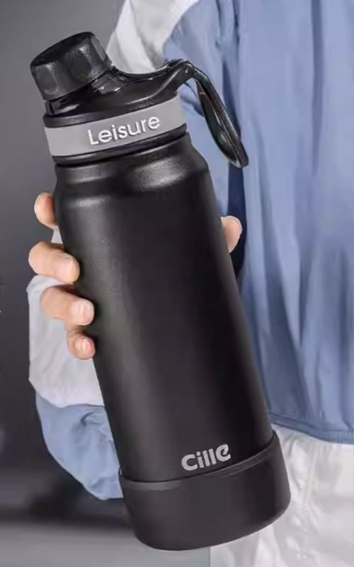 760ml Cille 316 Stainless Steel infinity vacuum flasks superior corrosion resistance with straw handle (XB-25149-760)
