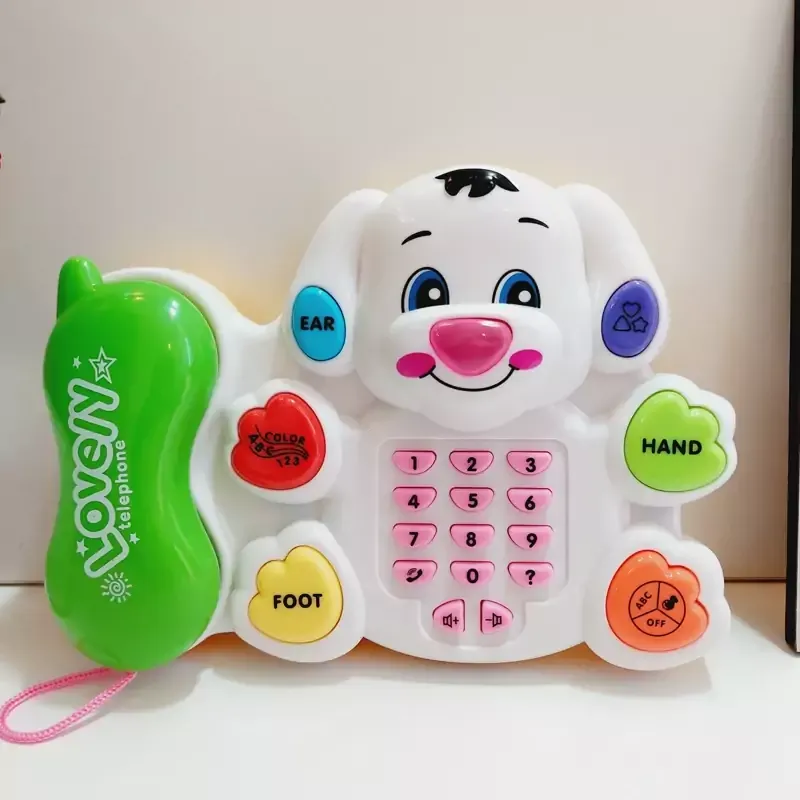 Puppy Phone Musical Multi Function for Toddlers (9909B)