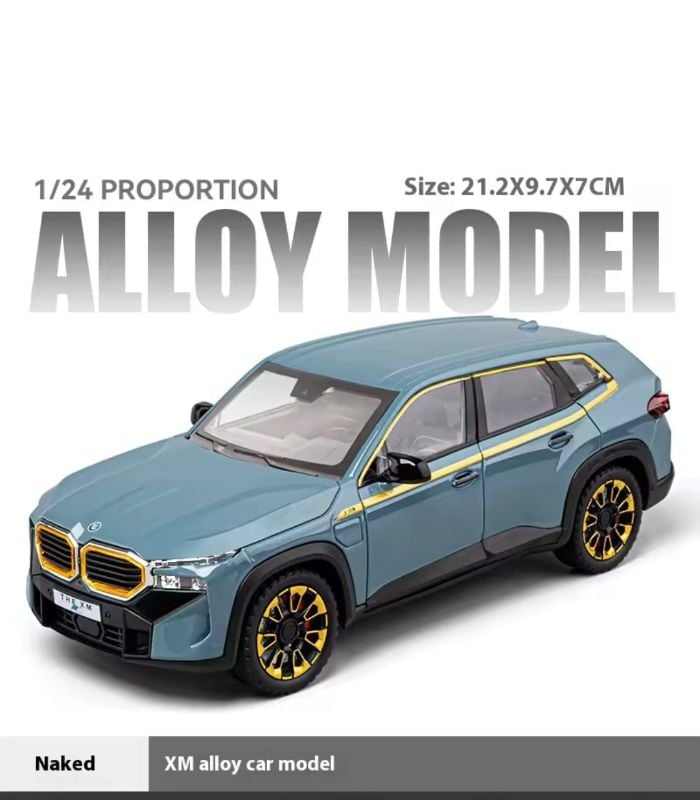 BMW XM 1:24 Diecast Metal Model Car Multi Function Best Birthday Gift Toy Model Car TM