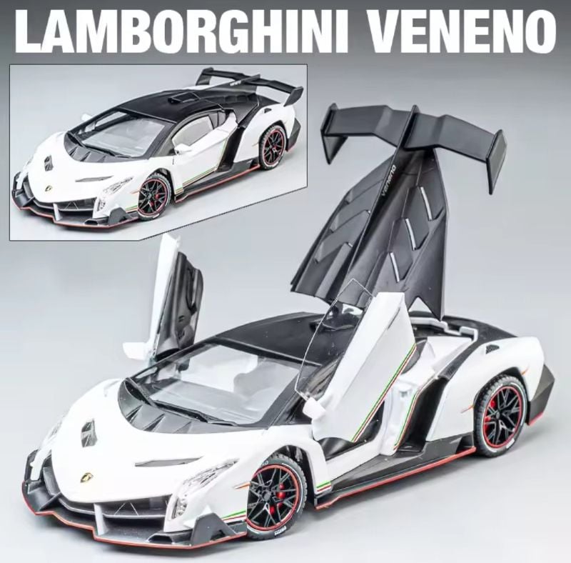 1/24 scale diecast Lamborghini Veneno spraying model series (CZ147AD)