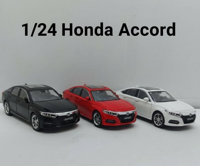 1/24 Scale Honda Accord Diecast Sound Light Gift Toy car (CZ608A)