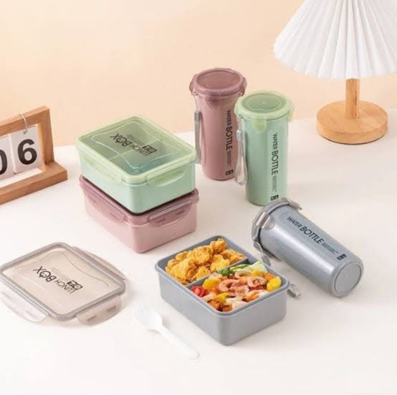 2in1 Lunch box & Water Bottle high quality (KX-8216)