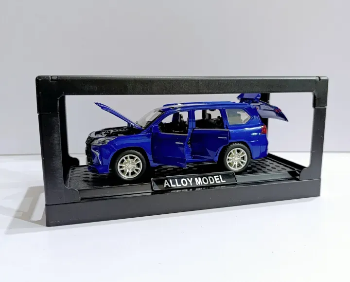 1:28 Lexus LX 570 Diecast model car 7 inch long with base (HY003XEK)