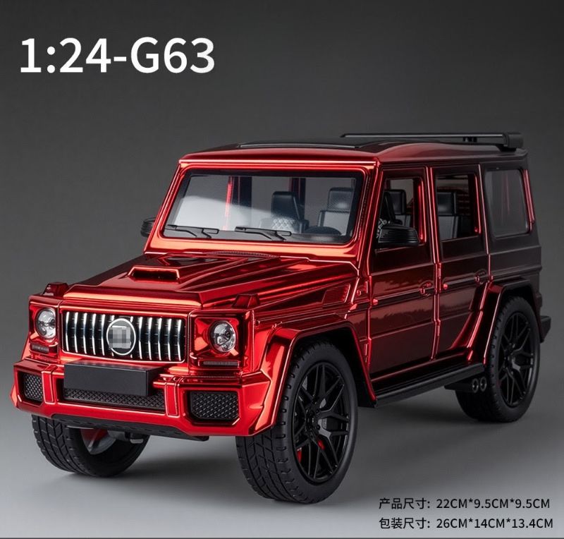 1:24 Mercedes-AMG G 63 Brabus G800 diecast model car (CZ209A)