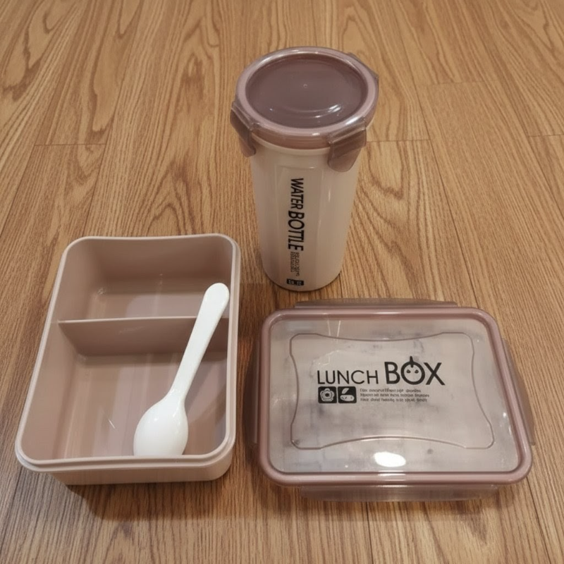 2in1 Lunch box & Water Bottle high quality (KX-8216)