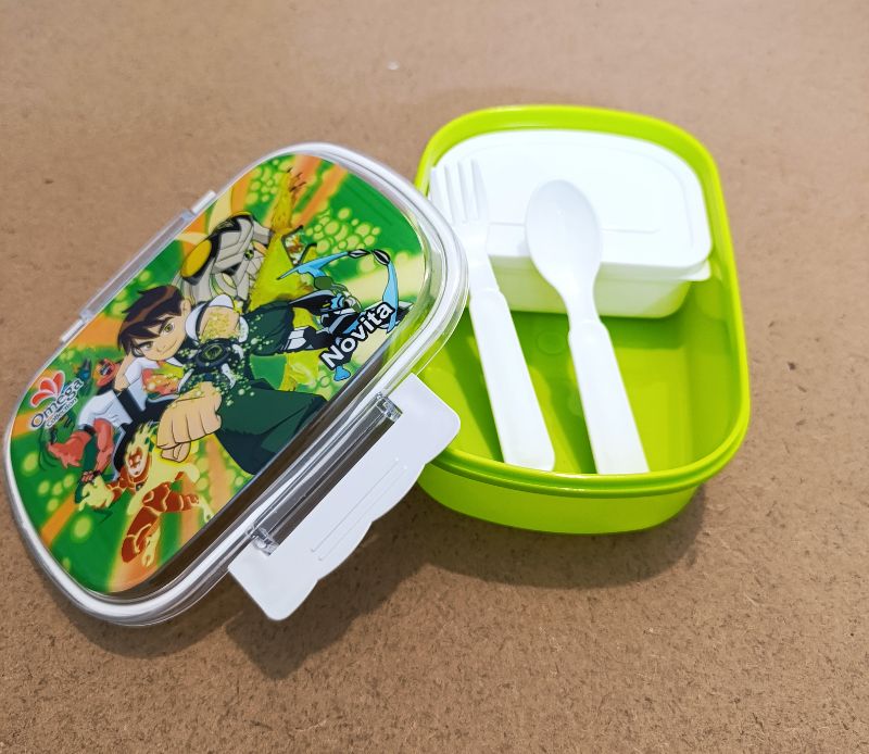 Lunch Box Ben10 Heroes Novita Omega brand high quality plastic BPA free