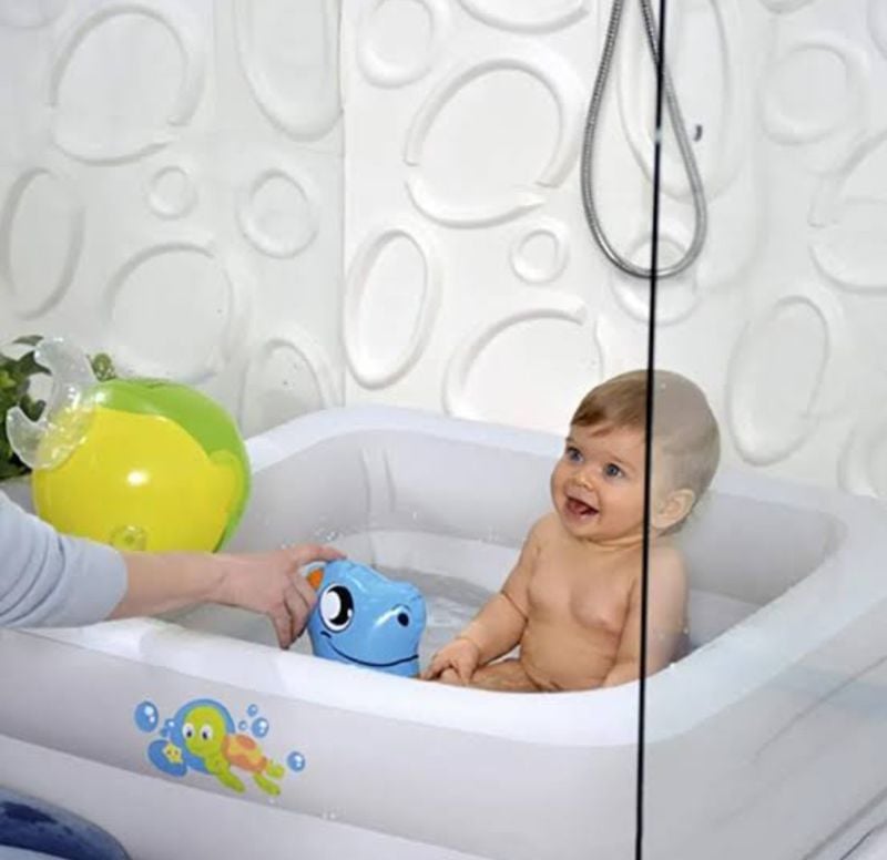 Comfortable Toodler Square Shape Bestway High quality Inflatable Pool Swimming pool TM (51116)