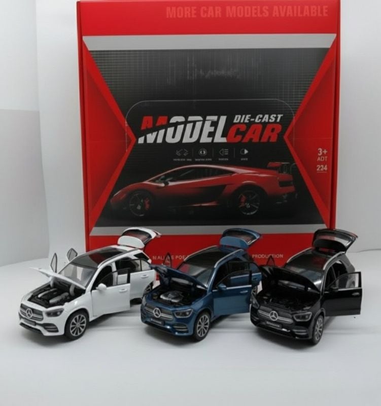 1:24 Scale Die-cast Mercedes-Benz GLE 350 open doors metal toy car (1900-300)