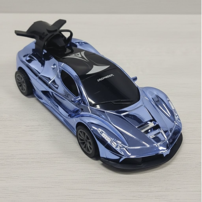1:18 Max PioneerSpray racing fast car with multi shiny colours sound light (929-11A)