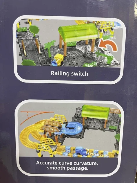 Splicing Track Train DIY playset (899-5)