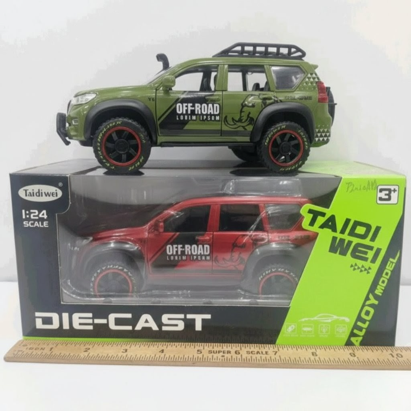 Taidiwei 1:24 scale Toyota Prado Off road diecast car model (T2010A12)